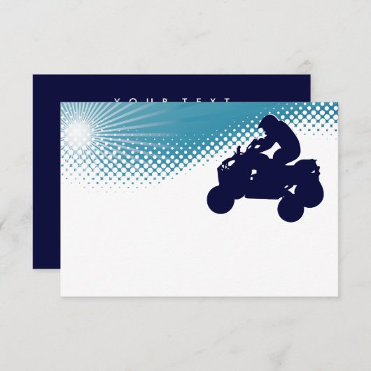 Invitation atv ciel (Devant / Derrière)