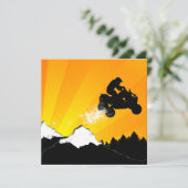 Invitation atv : traînée de poudre (Debout devant)