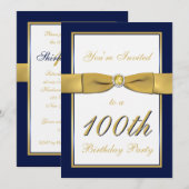 Invitation au 100e anniversaire de la Marine, de l (Devant / Derrière)