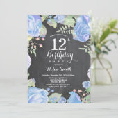 Invitation au 12e anniversaire de la flore du bleu (Debout devant)