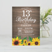 Invitation au 13e anniversaire du tournesol russe (Debout devant)