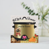 Invitation au 1er anniversaire du repas Pot Luck (Debout devant)