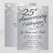 Invitation au 25e anniversaire (Devant / Derrière)
