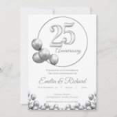 Invitation au 25e anniversaire (Devant)