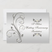 Invitation au 25e anniversaire de mariage (Devant)