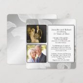 Invitation au 25e anniversaire des photos de la ro (Devant / Derrière)