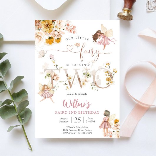 Invitation au 2ème anniversaire de Fée