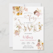 Invitation au 2ème anniversaire de Fée (Devant)