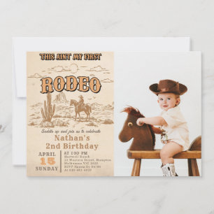Invitation au 2ème anniversaire du rodéo Western V