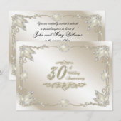 Invitation au 30e anniversaire de mariage (Devant / Derrière)