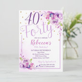 Invitation au 40e anniversaire de la florale pourp (Debout devant)