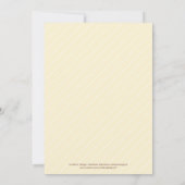 Invitation au 40e anniversaire de Mariage (Dos)