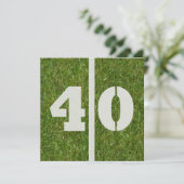 Invitation au 40e anniversaire du Football Party (Debout devant)