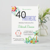 Invitation au 40e anniversaire du Tropical Floral  (Debout devant)