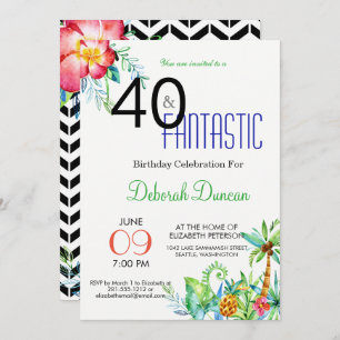 Invitation au 40e anniversaire du Tropical Floral 