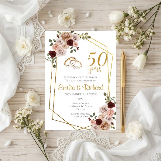 Invitation au 50e anniversaire
