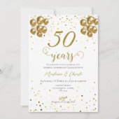 invitation au 50e anniversaire (Devant)