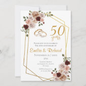 Invitation au 50e anniversaire (Devant)