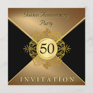 Invitation au 50e anniversaire de l'Elegant Gold B