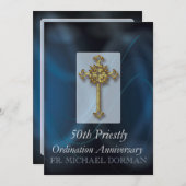 Invitation au 50e anniversaire de l'Ordination Per (Devant / Derrière)