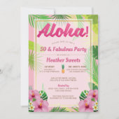 Invitation au 50e anniversaire de Luau (Devant)