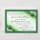 Invitation au 55e anniversaire de mariage (Dos)