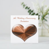 Invitation au 5ème anniversaire de mariage (Debout devant)