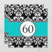 Invitation au 60e anniversaire de Black Damask| Bl (Devant / Derrière)