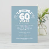 Invitation au 60e anniversaire du Mariage (Debout devant)