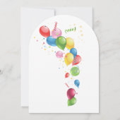 Invitation au 80e anniversaire (Dos)