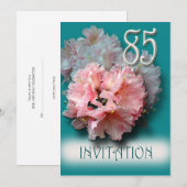 Invitation au 85e anniversaire de Rhododendrons (Devant / Derrière)