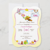 invitation au baby shower (Devant)