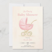 Invitation au Baby shower (Devant)