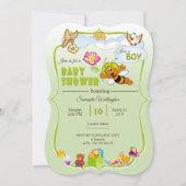 invitation au baby shower (Devant)