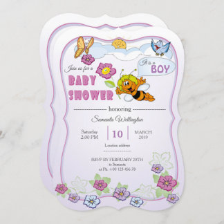 invitation au baby shower
