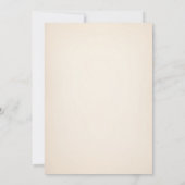 Invitation au Baby shower à ballon à air chaud (Dos)