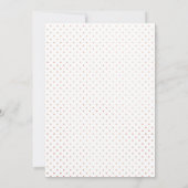 Invitation au Baby shower à papillon arc-en-ciel (Dos)