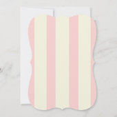 Invitation au Baby shower Blush Gold Royal Princes (Dos)