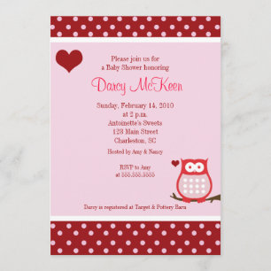 Invitation au Baby shower cardiaque de la Saint-Va