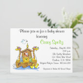 Invitation au Baby shower d'Arche (Debout devant)