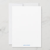 Invitation au Baby shower d'avion vert (Dos)