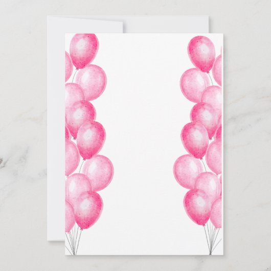 Invitation au Baby shower de balais vert (Dos)