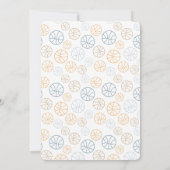 Invitation au Baby shower de basket-ball minuscule (Dos)
