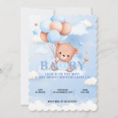 INVITATION AU BABY SHOWER DE BÉBÉ (Devant)