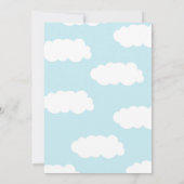 Invitation au Baby shower de camions à feu, Invita (Dos)