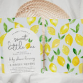 Invitation au Baby shower de citron | Douche Citru