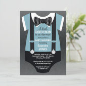 Invitation au Baby shower de Cravate Bow, Invitati (Debout devant)