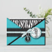 Invitation au Baby shower de détection des chevaux (Debout devant)