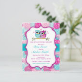 Invitation au Baby shower de fille de hibl (Debout devant)