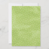 Invitation au Baby shower de Fox de bois neutre po (Dos)